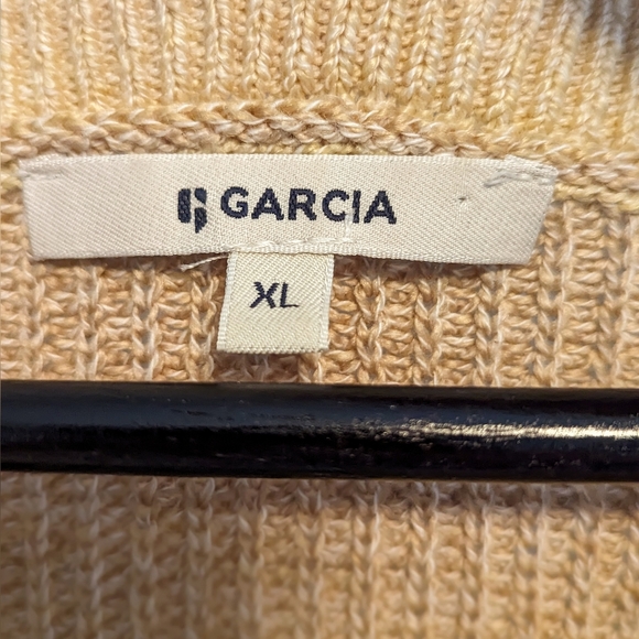 Garcia Yellow Ombre Sleeveless Knit Top Size XL - Picture 4 of 4